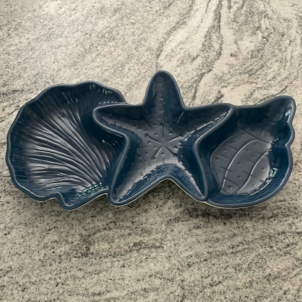 Amici Home Shoreline 3 Section Platter